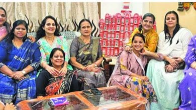 बरकतपुरा महिला मंडल के गणगौर उत्सव की झलक।