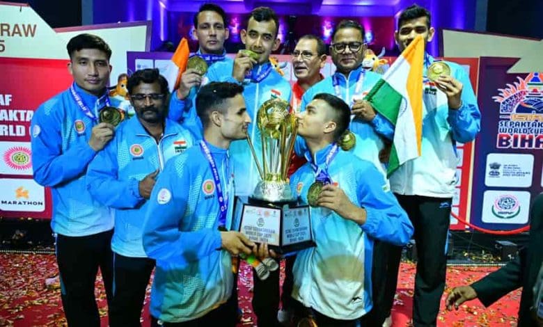 भारत ने सेपक टकरा विश्व कप 2025 में जीते 7 पदक