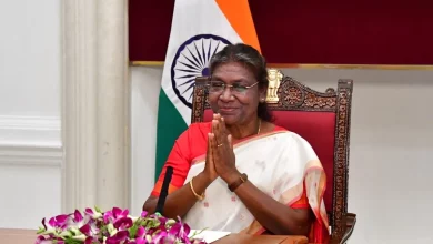 राष्ट्रपति द्रौपदी मुर्मू विश्व क्षय रोग दिवस 2025 पर जागरूकता संदेश देती हुईं।