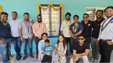 आरटीआई और कैप्सगोल्ड द्वारा सिकंदराबाद के स्कूल में कक्षाओं का उद्घाटन