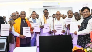 अग्रसेन बैंक अत्तापुर शाखा उद्घाटन समारोह में उपस्थित गणमान्य व्यक्ति।