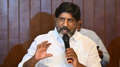 मल्लू भट्टी विक्रमार्का विधानसभा में बजट पर चर्चा करते हुए।