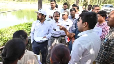 जीएचएमसी आयुक्त, दुर्गम चेरूवु झील, एसटीपी कार्य, एसएनडीपी निरीक्षण