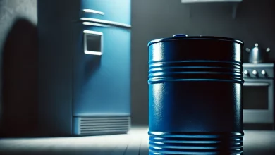 नीला ड्रम और फ्रिज की बदनामी पर व्यंग्य