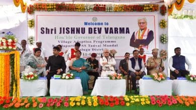 राजभवन द्वारा तेलंगाना के कोंडापर्थी गाँव को गोद लेकर बायो-विलेज के रूप में विकसित करने के लिए 1.40 करोड़ रुपये की स्वीकृति दी गई।