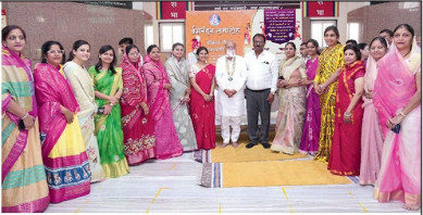 दीक्षार्थी दिलीप कुमार धोका का अभिनंदन समारोह