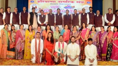 हरियाणा नागरिक संघ का होली मिलन समारोह, रंगारंग कार्यक्रमों के साथ उत्साहपूर्ण वातावरण में सम्पन्न हुआ।