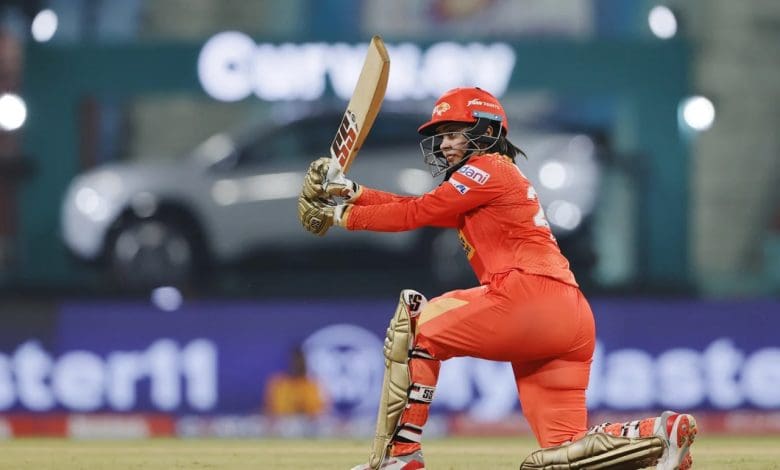 गुजरात जायंट्स की रोमांचक जीत, हरलीन देओल की शानदार पारी