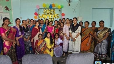 नल्लाकुंटा स्थित हिन्दी महाविद्यालय में अंतरराष्ट्रीय महिला दिवस कार्यक्रम मनाया गया।