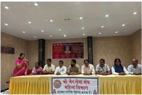 श्री जैन सेवा संघ महिला विभाग के होली धमाल उत्सव में सांस्कृतिक प्रस्तुतियाँ, सम्मान समारोह और महावीर जयंती उत्सव की घोषणाएँ।