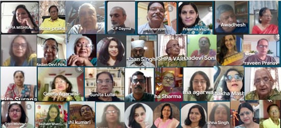 कादम्बिनी क्लब ने अपनी 392वीं मासिक गोष्ठी का आयोजन गूगल मीट के माध्यम से किया। इस गोष्ठी की अध्यक्षता अवधेश कुमार सिन्हा ने की और होली के उपलक्ष्य में काव्य पाठ का आनंद लिया गया।