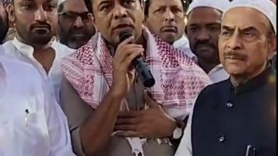 केटीआर ने कांग्रेस सरकार पर अल्पसंख्यकों से वादाखिलाफी का आरोप लगाया