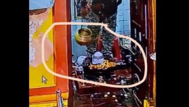 रामलिंगेश्वर मंदिर में चोरी और अपवित्रता पर विरोध प्रदर्शन