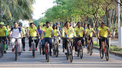फिट इंडिया कार्निवल 2025 में खेल और फिटनेस गतिविधियों का आयोजन