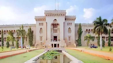 उस्मानिया विश्वविद्यालय में नैक मान्यता और एआई पर कार्यशाला के उद्घाटन सत्र में विशेषज्ञों का संबोधन।