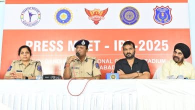 आईपीएल 2023 सुरक्षा व्यवस्था उप्पल स्टेडियम में