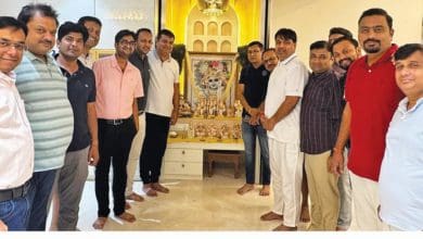 श्री श्याम निशान शोभायात्रा में भक्तों की भव्य सहभागिता