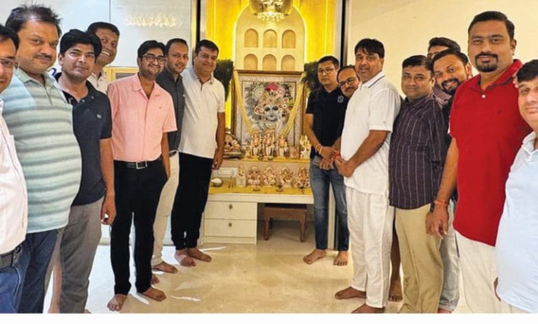 श्री श्याम निशान शोभायात्रा में भक्तों की भव्य सहभागिता