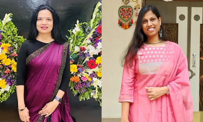 सफल महिलाएँ प्रधानमंत्री के सोशल मीडिया प्लेटफॉर्म पर पोस्ट करती हुईं।