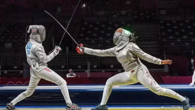 तेलंगाना फेंसिंग चयन प्रक्रिया में भाग लेते खिलाड़ी, सुविधाओं की कमी।