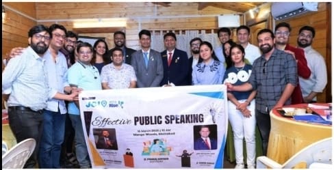 जेसीआई हैदराबाद डायनामिक्स ने होली उत्सव और तीसरी जीबीएम का आयोजन किया, जिसमें रंग, संगीत, कपल गेम्स और प्रभावी पब्लिक स्पीकिंग प्रशिक्षण शामिल रहा।