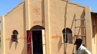 राजस्थान में चर्च को मंदिर में बदला गया, और भगवान भैरव की मूर्ति स्थापित की गई।