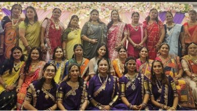 अमीरपेट महिला मंडल द्वारा गणगौर उत्सव का भव्य आयोजन, शोभायात्रा और सांस्कृतिक प्रस्तुतियों की झलक।