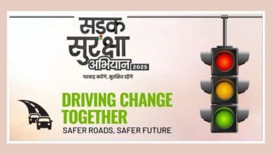 सड़क सुरक्षा जागरूकता अभियान में वीवीएसबी और पुलिस