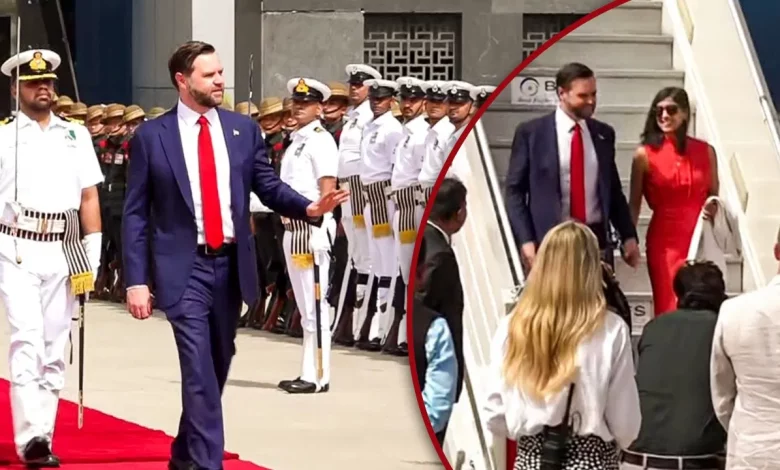 अमेरिका के उपराष्ट्रपति वेंस का दिल्ली में स्वागत, सुरक्षा व्यवस्था