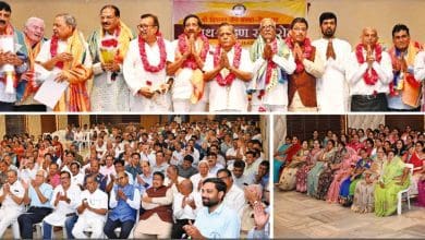 श्री दिगंबर जैन संस्था के नव निर्वाचित सदस्यों का शपथ समारोह