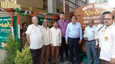 हैदराबाद में निर्दोष संस्था द्वारा राहगीरों के लिए प्याऊ सेवा अभियान, विभिन्न स्थानों पर ठंडे जल की नि:शुल्क व्यवस्था, समाजसेवा का अनूठा प्रयास।