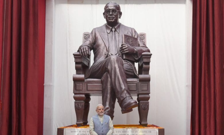 प्रधानमंत्री मोदी द्वारा बाबासाहेब अंबेडकर के आदर्शों के प्रति प्रतिबद्धता की पुष्टि