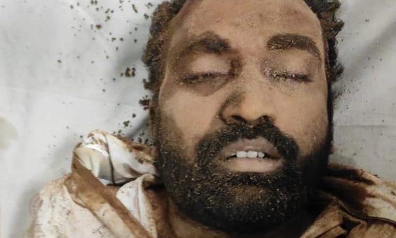 सिम्हाद्रि मंदिर में चंदनोत्सवम के दौरान हादसे का दृश्य