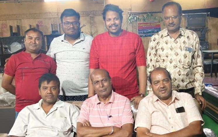 अग्रवाल समाज शाहअलीबंडा शाखा चुनाव बैठक का दृश्य