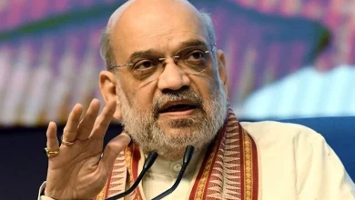 केंद्रीय गृह मंत्री अमित शाह नक्सलवाद मुक्त भारत बनाने के लक्ष्य के बारे में जानकारी देते हुए।