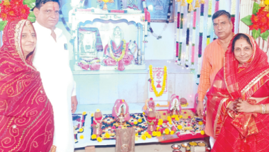 दाहिमा समाज द्वारा चैत्र नवरात्रि महोत्सव की पूजा