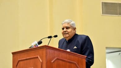 उपराष्ट्रपति जगदीप धनखड़ ऊटी में कुलपति सम्मेलन को संबोधित करते हुए