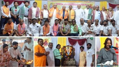 श्री खेतारामजी महाराज का जन्मोत्सव समारोह का दृश्य