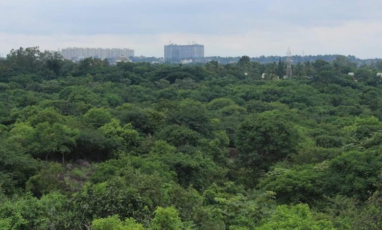 गच्चीबावली स्थित 400 एकड़ भूमि विवाद में भाजपा का विरोध