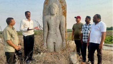 भगवान वर्धमान महावीर की प्राचीन मूर्ति उत्खनन से संकट में