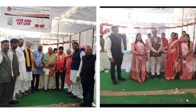 पक्षियों के दाना पानी हेतु जागरूकता शिविर हैदराबाद में