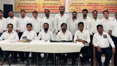 महावीर जयंती सेवा कार्य में श्री महावीर मित्र मंडल की भागीदारी।