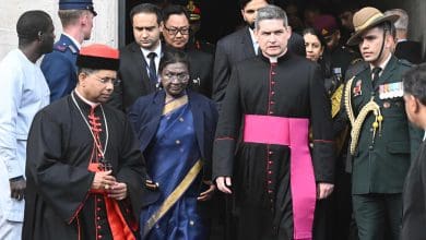 राष्ट्रपति द्रौपदी मुर्मु वेटिकन सिटी में पोप बेनेडिक्ट सोलहवें के अंतिम संस्कार में