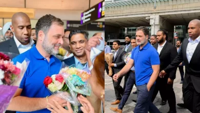 ब्राउन यूनिवर्सिटी में भाषण देने पहुंचे राहुल गांधी