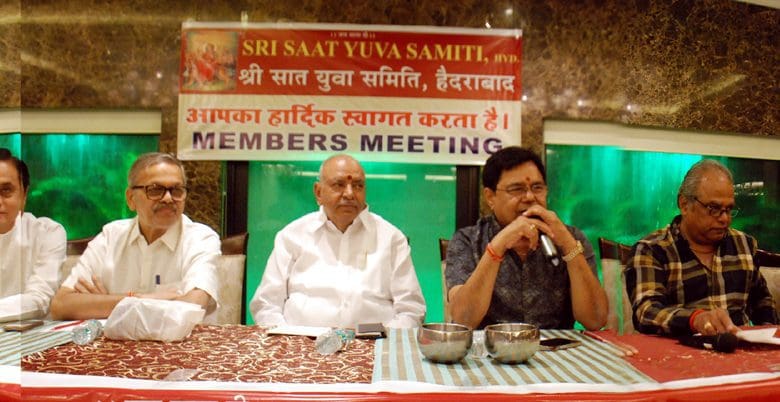 श्री सात युवा समिति के भगवती जागरण की भव्य तैयारी