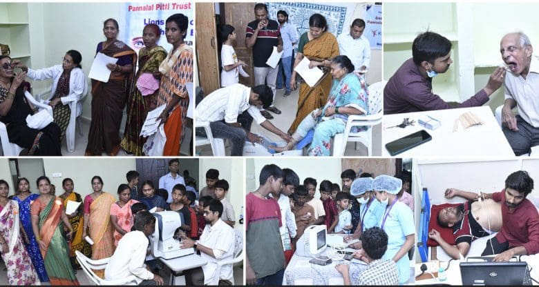 अग्रवाल सेवा दल का 144वाँ निशुल्क स्वास्थ्य शिविर