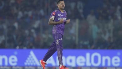 कोलकाता नाइट राइडर्स की दिल्ली पर 14 रन से जीत की तस्वीर