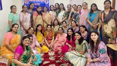 60 वर्ष से अधिक महिलाओं के लिए भजन व गेम्स कार्यक्रम