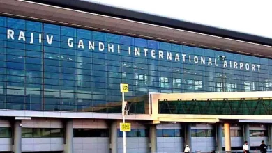 हैदराबाद हवाई अड्डे पर बम की अफवाह