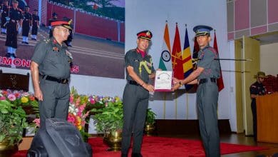 कैडेट्स ट्रेनिंग विंग द्वारा पुरस्कार वितरण समारोह